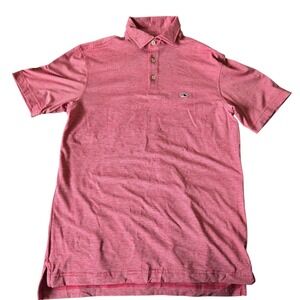 Mens Vineyard Vines On The Go Sankaty Polo Shirt Blue Striped Size XS Preppy